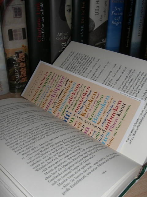 Ein Lesezeichen mit Wortschätzen - für Ostwestfalen und Bücherfans