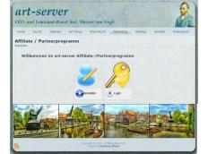 Art-server featuring Vincent van Gogh startet Affiliate-Programm