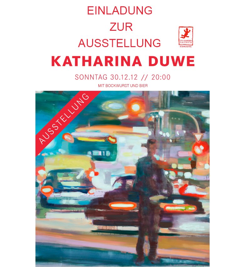 Das Modenhaus Ehlers präsentiert: Vernissage von Katharina Duwe