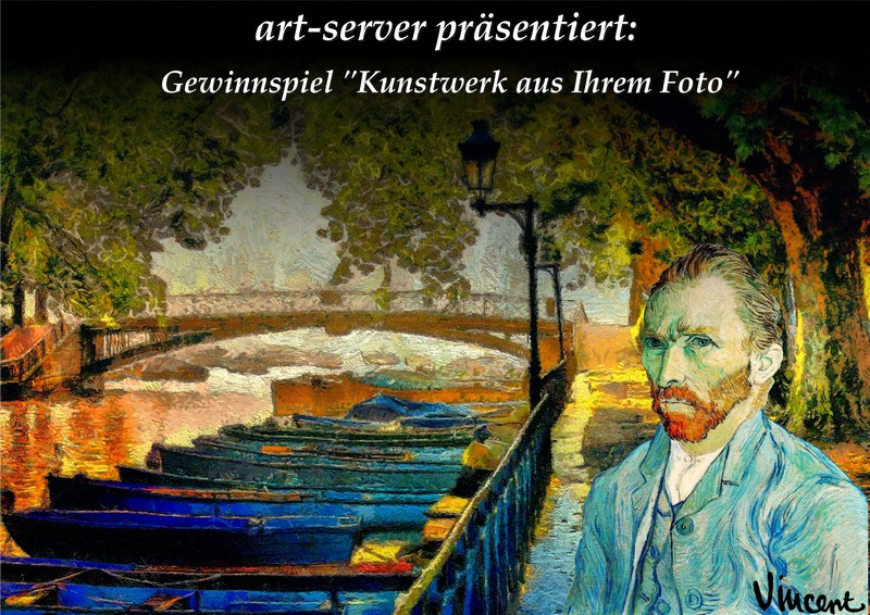 art-server startet Gewinnspiel Kunstwerk aus Foto