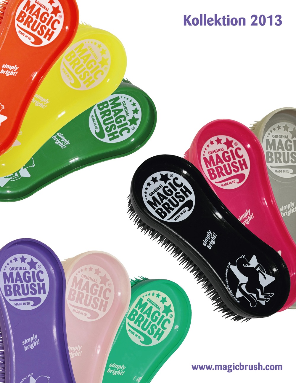 MagicBrush Kollektion 2013 Das Pferdepflege Set