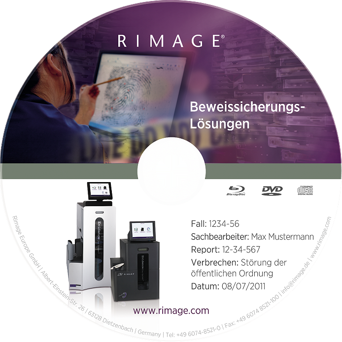 Beweisdaten effizient sichern ohne GefÃ¤hrdung der  Beweismittelkette mit RimageÂ® Digital Evidence Offload