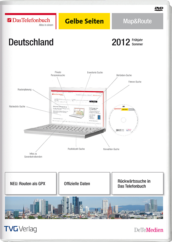 Tourenplanung verfeinern und Zeit sparen mit der neuen Auskunfts-DVD