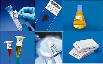 Laboretiketten: Großes Standardsortiment an Spezialetiketten für Labore