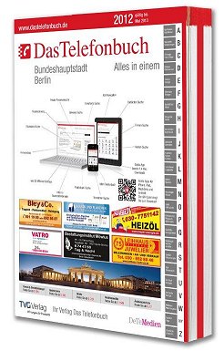 Spiegel der Entwicklung: Das Telefonbuch fÃ¼r Berlin 2012