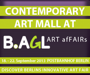 International Contemporary Art Mall auf der Kunstmesse B.AGL ART afFAIRs during Berlin Art Week