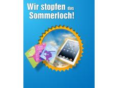 Großes Gewinnspiel: Mit iPad, iTunes Geschenkkarten und weiteren tollen Preisen das Sommerloch stopfen