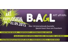 Art Explosion 2013 - auf der Unabhängigen Kunstmesse B.AGL ART afFAIRs in Berlin im Postbahnhof vom 18. - 22.09.2013