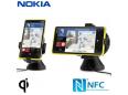 Fast jedes neue Smartphone unterstützt die praktische NFC Technologie. Nokia hat die erste KFZ Halterung mit NFC auf den Markt gebracht.
