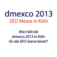 SEO Messe dmexco 2013 in Köln