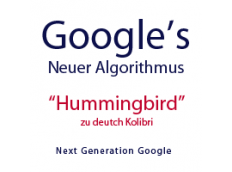 Neuer Google Algorithmus - "Hummingbird" (Kolibri)