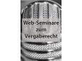 Web-Seminare zum Vergaberecht