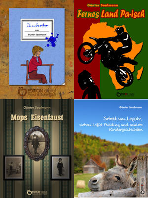 Flucht nach Afrika oder von der Tanzmusik zum Schreiben - 10 E-Books von Günter Saalmann bei Edition digital erschienen