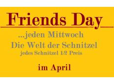 Günstig Essen am Friends Day der neuen Aktion im Restaurant Molino