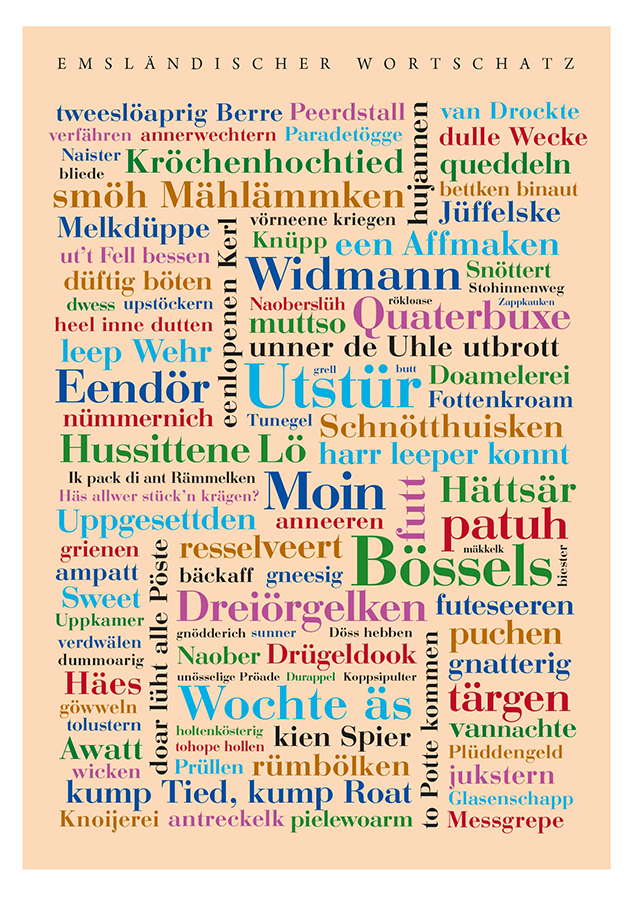Der „Emsländische Wortschatz“ –  Ein Ausflug in die plattdeutsche Sprache – Doar lüht alle Pöste