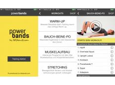 Train smarter! – Dein tägliches Workout mit der neuen powerbands-App