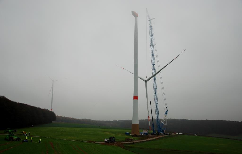 Windpark Altertheim von Green City Energy in Unterfranken fertiggestellt