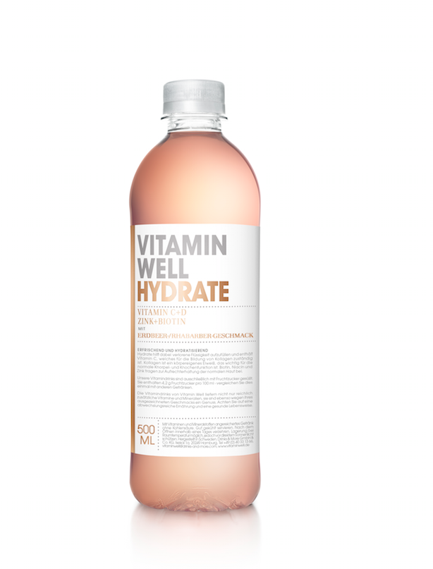 Power aus der Flasche – NEU: VITAMIN WELL HYDRATE - und der Sommer kann kommen