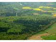 Windpark Ravenstein von Green City Energy in Baden-Württemberg im Bau