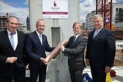 Grundsteinlegung PRAEDIUM â€“ International, elegant und mitten in Frankfurt