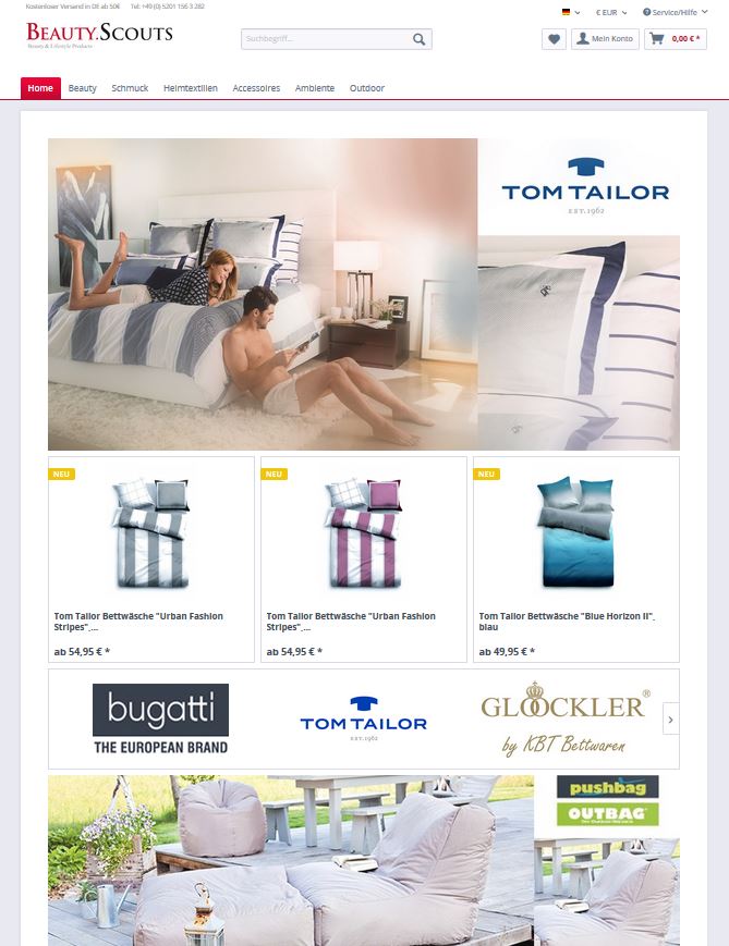 Onlineshop â€“ Relaunch: Beauty.Scouts zeigt sich in einem neuen Design