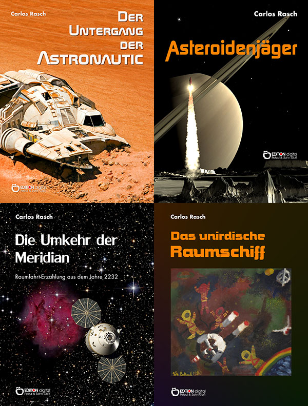 Erster Kontakt mit AuÃŸerirdischen? EDITION digital verlegt 14 Titel von SF-Autor Carlos Rasch