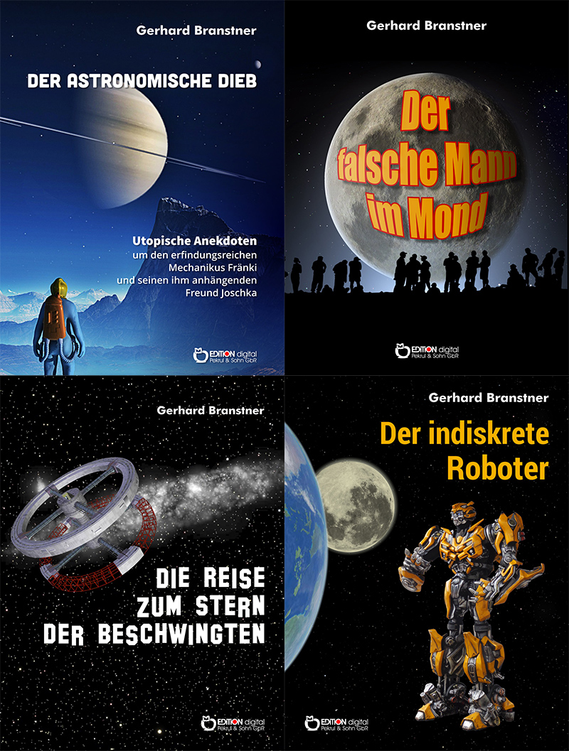 Der Tote im Eis - Acht E-Books von Freitag bis Freitag zum Sonderpreis - Fünf SF-Neuerscheinungen von Gerhard Branstner diese Woche bei EDITION digital