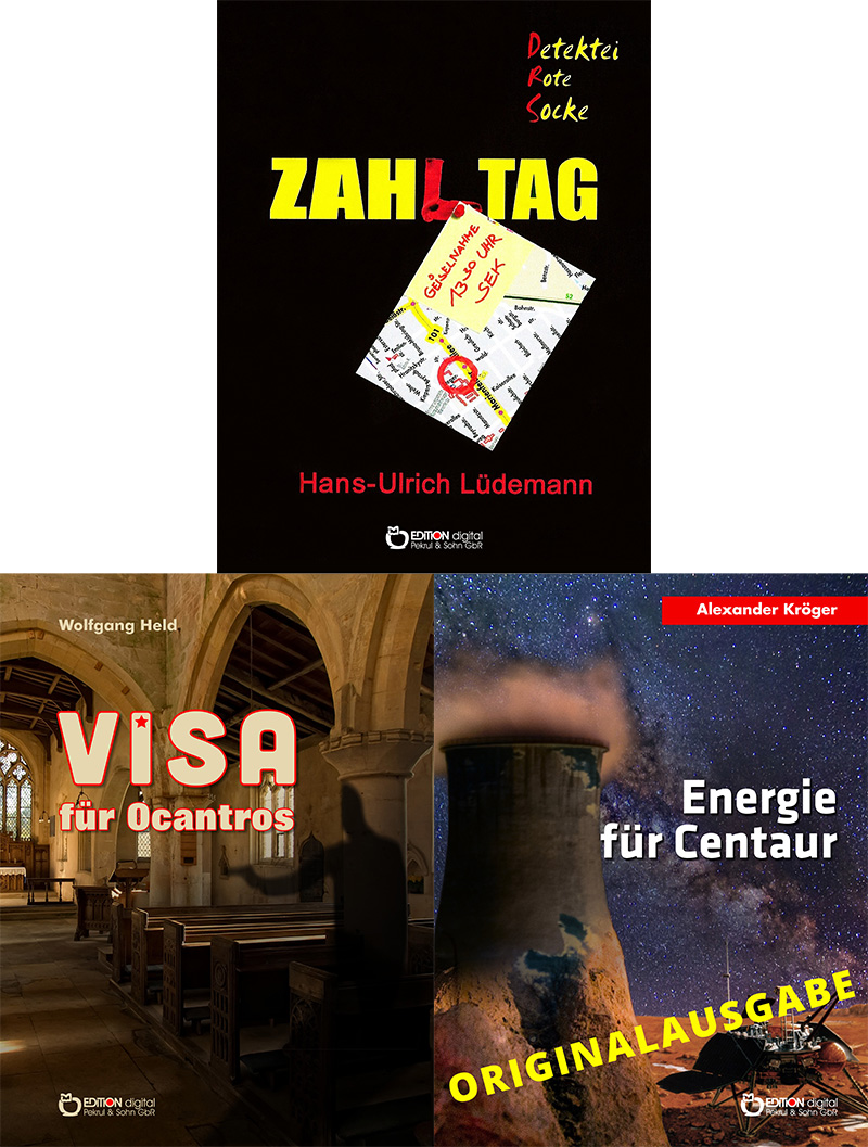 Zwischen Ocantros und Centaur oder wovon eine Komtess ganz und gar alle zehn Finger lÃ¤sst â€“ Drei E-Books von Freitag bis Freitag zum Sonderpreis