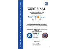 TÜV SÜD zertifiziert Green City Energy als „Wegbereiter der Energiewende“