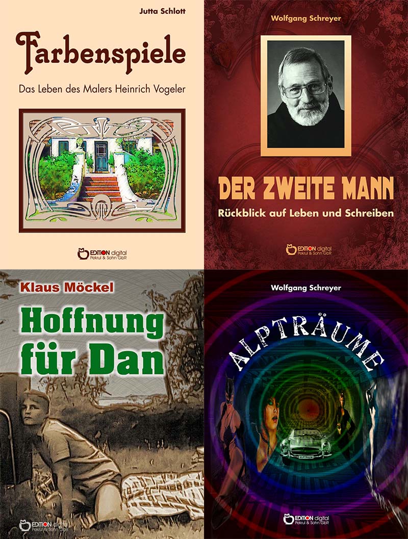 â€žHoffnung fÃ¼r Danâ€œ, RÃ¼ckblick eines Schriftstellers auf Leben und Schreiben sowie Erotik mit kriminellem Hauch â€“ Sechs E-Books von Freitag bis Freitag zum Sonderpreis