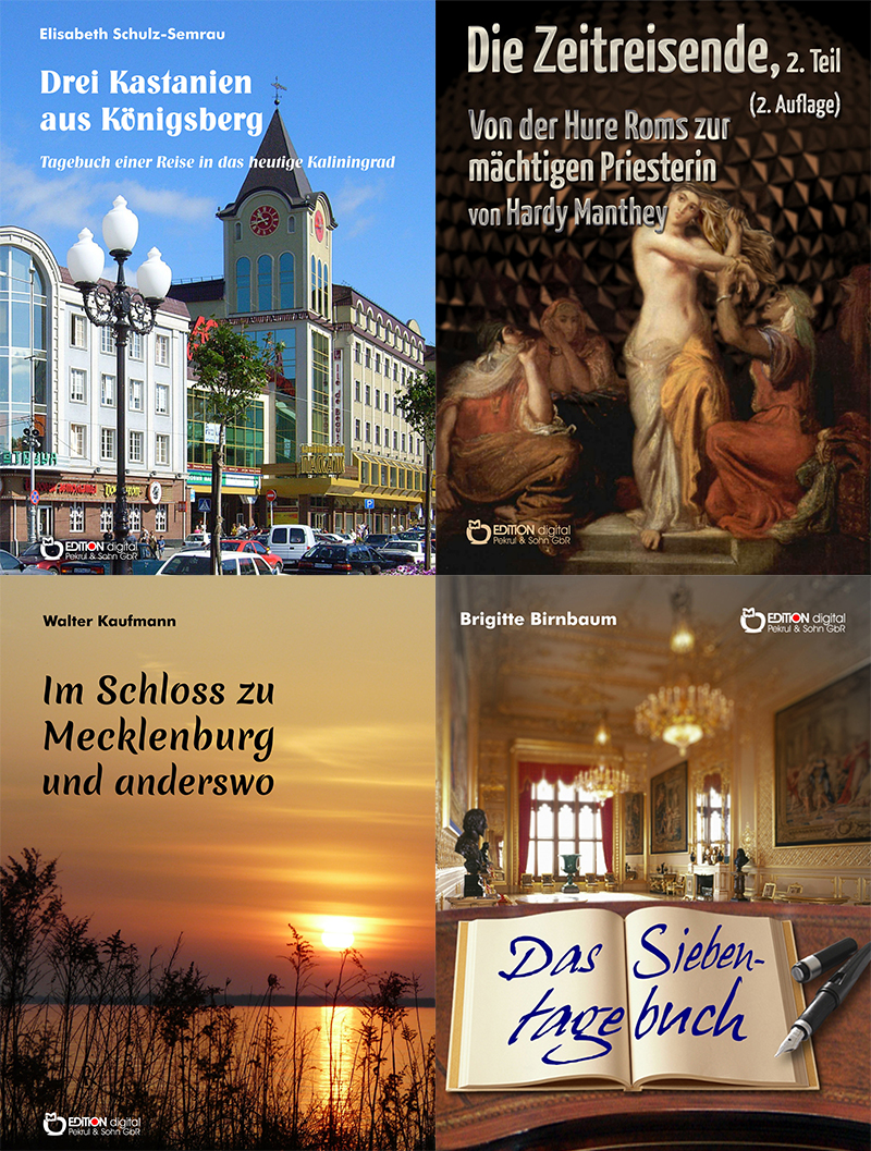 Reisen durch Raum und Zeit und nach anderswo, drei TagebÃ¼cher und ein Kriminalfall auf dem Jakobsweg â€“ Sieben E-Books von Freitag bis Freitag zum Sonderpreis