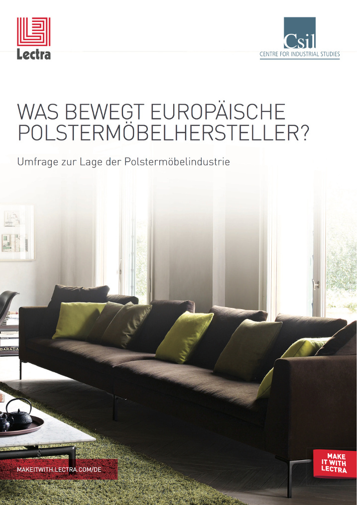 Lectra-Studie: EuropÃ¤ische PolstermÃ¶belhersteller sehen innovative Technologien als Erfolgsfaktor