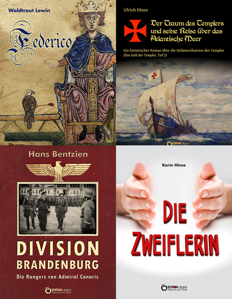 Heitere Gelassenheit, im Olymp der innere Zufriedenheit und ein Tempelritter in SÃ¼damerika - FÃ¼nf E-Books von Freitag bis Freitag zum Sonderpreis