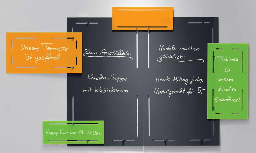 Gut getafelt! Clevere Tafelsysteme von VEGA Gut getafelt! Clevere Tafelsysteme von VEGA