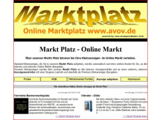 Online Marktplatz