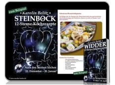 12-Sterne-Kochrezepte als E-Books – Nach den Sternen kochen.