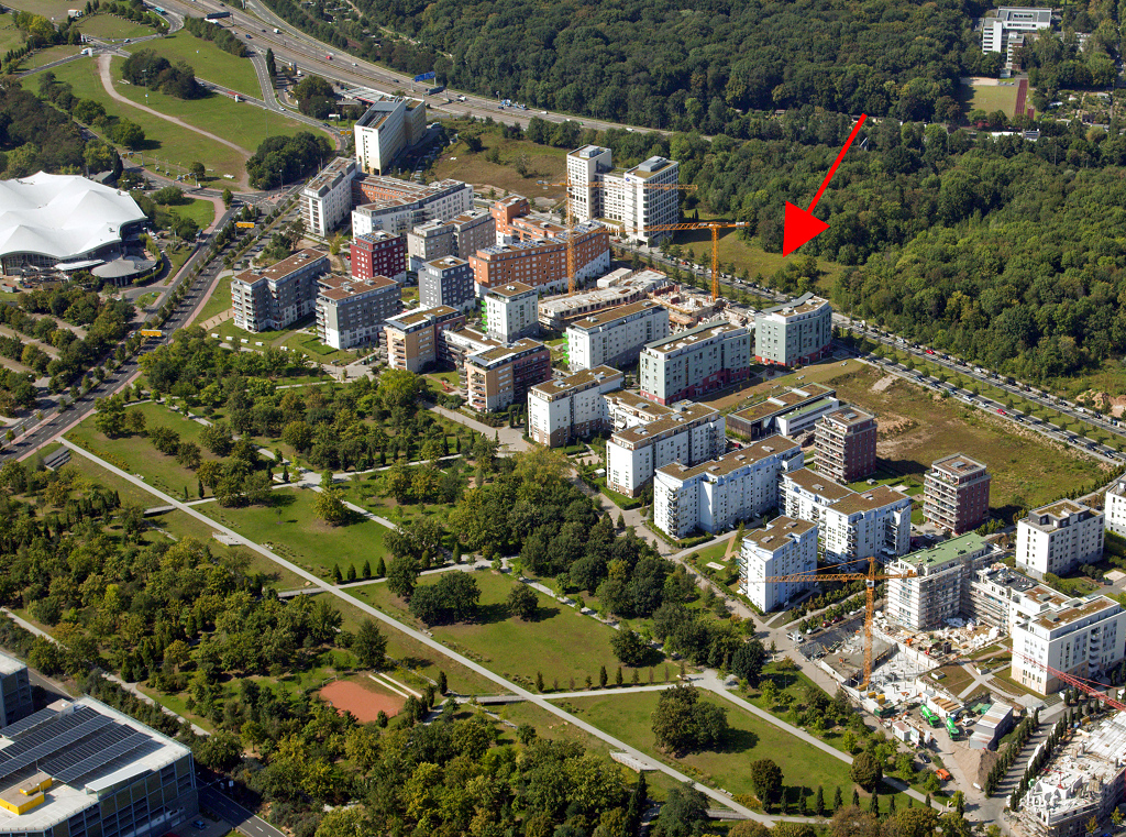 In trockenen TÃ¼chern â€“ Die WÃ¼stenrot Haus- und StÃ¤dtebau GmbH wagt den Sprung in den Norden des Frankfurter Rebstockparks