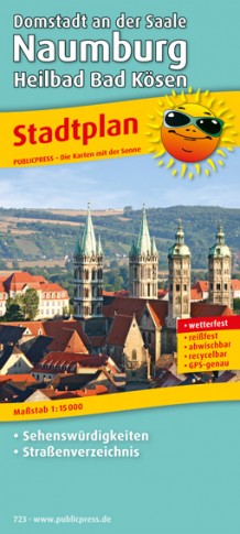 Neu bei PUBLICPRESS: Stadtplan fÃ¼r Naumburg