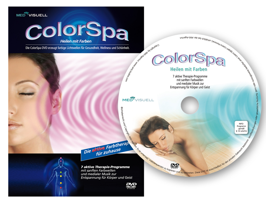 Aktive Farblicht-Therapie jetzt auf DVD für den Bildschirm zuhause.